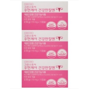 그린스토어 갱년기 여성 여자 노인 중년 질 건강 질유산균 프로바이오틱스 프로바이오스틱 3개 MJ_이미지