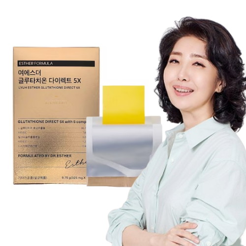 에스더포뮬러 여에스더 글루타치온 다이렉트 5X 30매이미지입니다. 누르면 해당 게시물로 새창이동합니다.