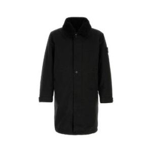 스톤아일랜드 Black polyester blend jacket 710002027 V0029 BLACK_이미지