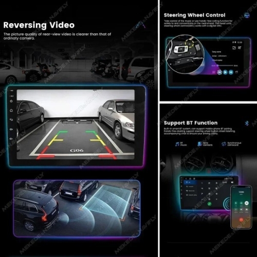 MEKEDE NAVIFLY 레이 2011-2017 9 인치 자동차 라디오 4G GPS 네비게이션 비디오 멀티미디어 플레