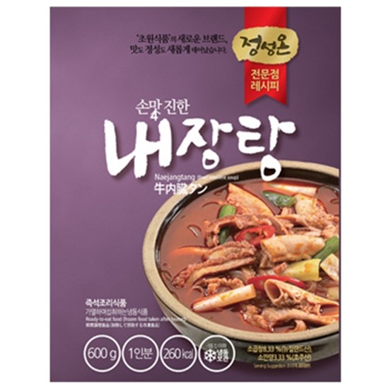 초원식품 정성온 내장탕 600g (1개)_이미지