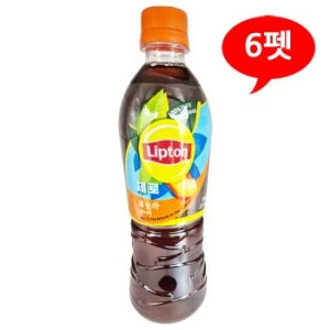 롯데칠성음료 립톤 제로 아이스티 복숭아 500ml (6개)