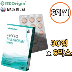 엔젯오리진 파이토 멜라토닌 5mg 30정 (6개)_이미지