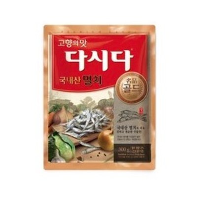 백설 다시다 명품 골드 멸치 300g (9개)_이미지