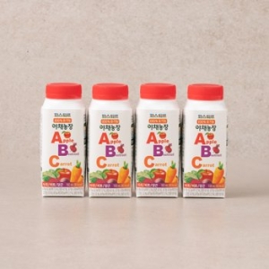 파스퇴르 100% 유기농 야채농장 ABC주스 190ml (4개)_이미지