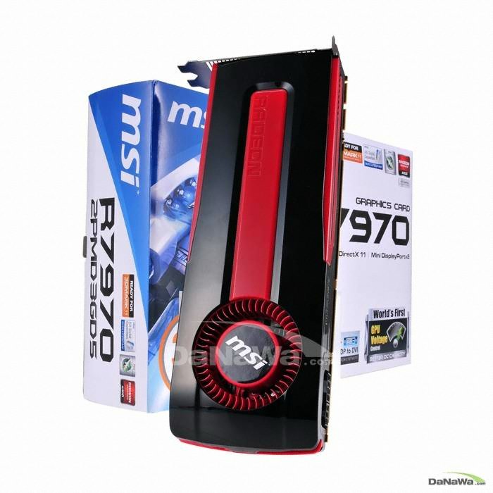 MSI 라데온 HD 7970 R7970-2PMD3GD5 D5 3GB_이미지