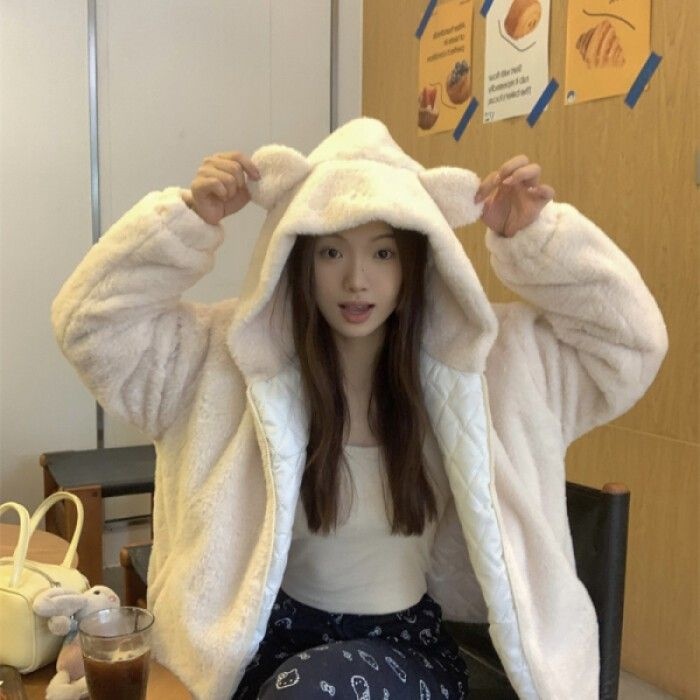 웬디 / 곰돌이 인조모피 코트 CT13664 706540