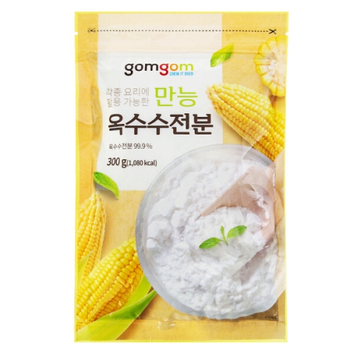 곰곰 만능 옥수수 전분 300g이미지입니다. 누르면 해당 게시물로 새창이동합니다.