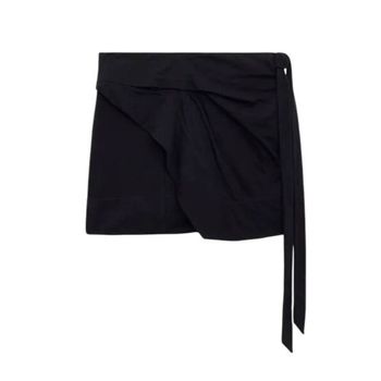 이자벨마랑 Etoile 우먼 Berenice 미니 랩 스커트 Size X-Small PJU0198FDA1N41I-BLACK 988167_이미지