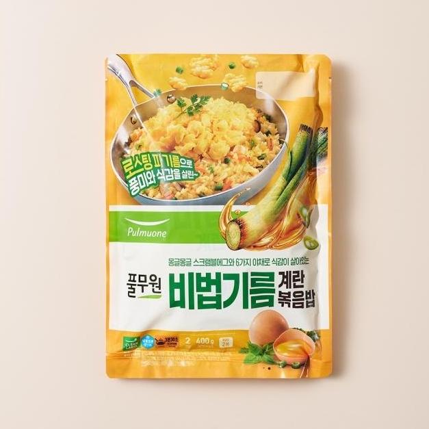 풀무원식품 비법기름 계란 볶음밥 400g