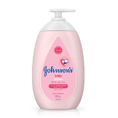 존슨즈베이비 핑크 로션 펌프형 500ml (1개)_이미지