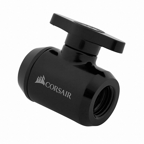 CORSAIR HYDRO X SERIES XF Ball Valve (블랙)_이미지