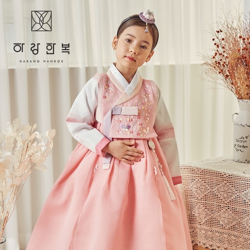 2021년 설 신상 하랑한복 유아동 여아한복세트 나미랑_이미지