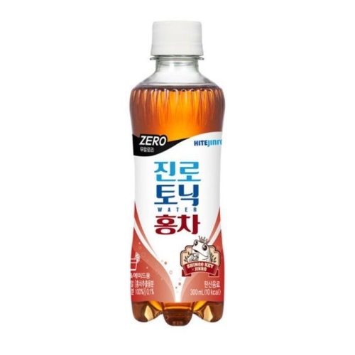 하이트진로 진로 토닉워터 홍차 제로 300ml (96개)
