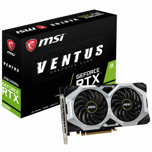 MSI 지포스 RTX 2060 벤투스 D6 6GB