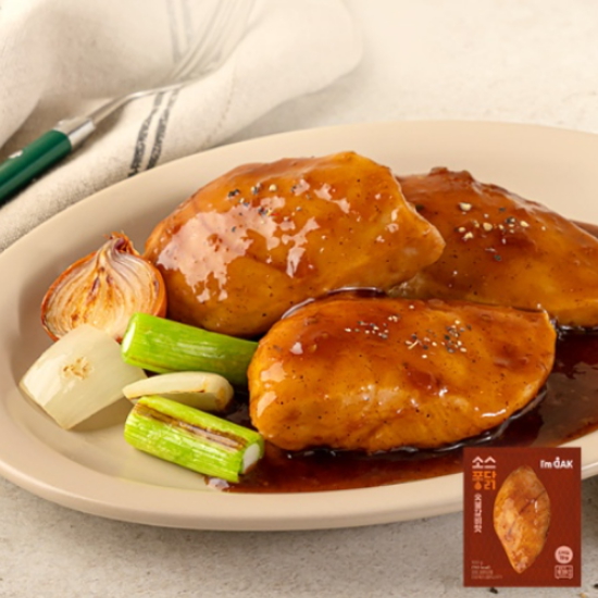 소스퐁닭 닭가슴살 숯불갈비맛 100g