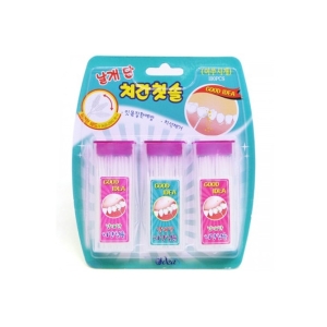 아이디어월드 날개단 치간칫솔 180EA/치약칫솔/치실 치간칫솔 치실 치간치솔 일회용치실_이미지