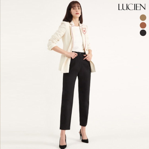 루시앙 코튼 슬림 배기핏 팬츠 3종 SET_이미지