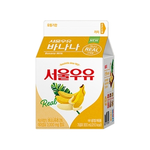 서울우유 바나나우유 300ml이미지입니다. 누르면 해당 게시물로 새창이동합니다.