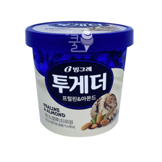 빙그레 투게더 프럴린 & 아몬드 710ml (1개)_이미지