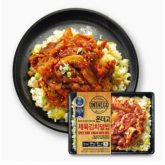 아워홈 온더고 제육김치덮밥 290g이미지입니다. 누르면 해당 게시물로 새창이동합니다.