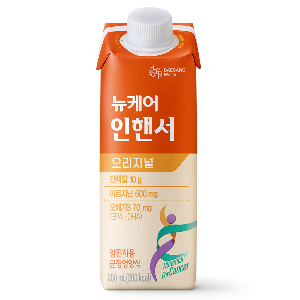 대상웰라이프 뉴케어 인핸서 오리지널 200ml이미지입니다. 누르면 해당 게시물로 새창이동합니다.