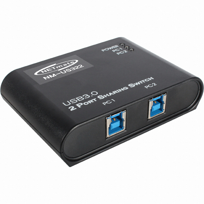 강원전자 NETmate USB3.0 2B:1A 반자동 선택기 (NM-US322)_이미지