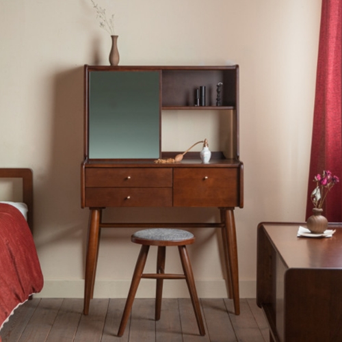 장미맨숀  리브 원목 화장대 800