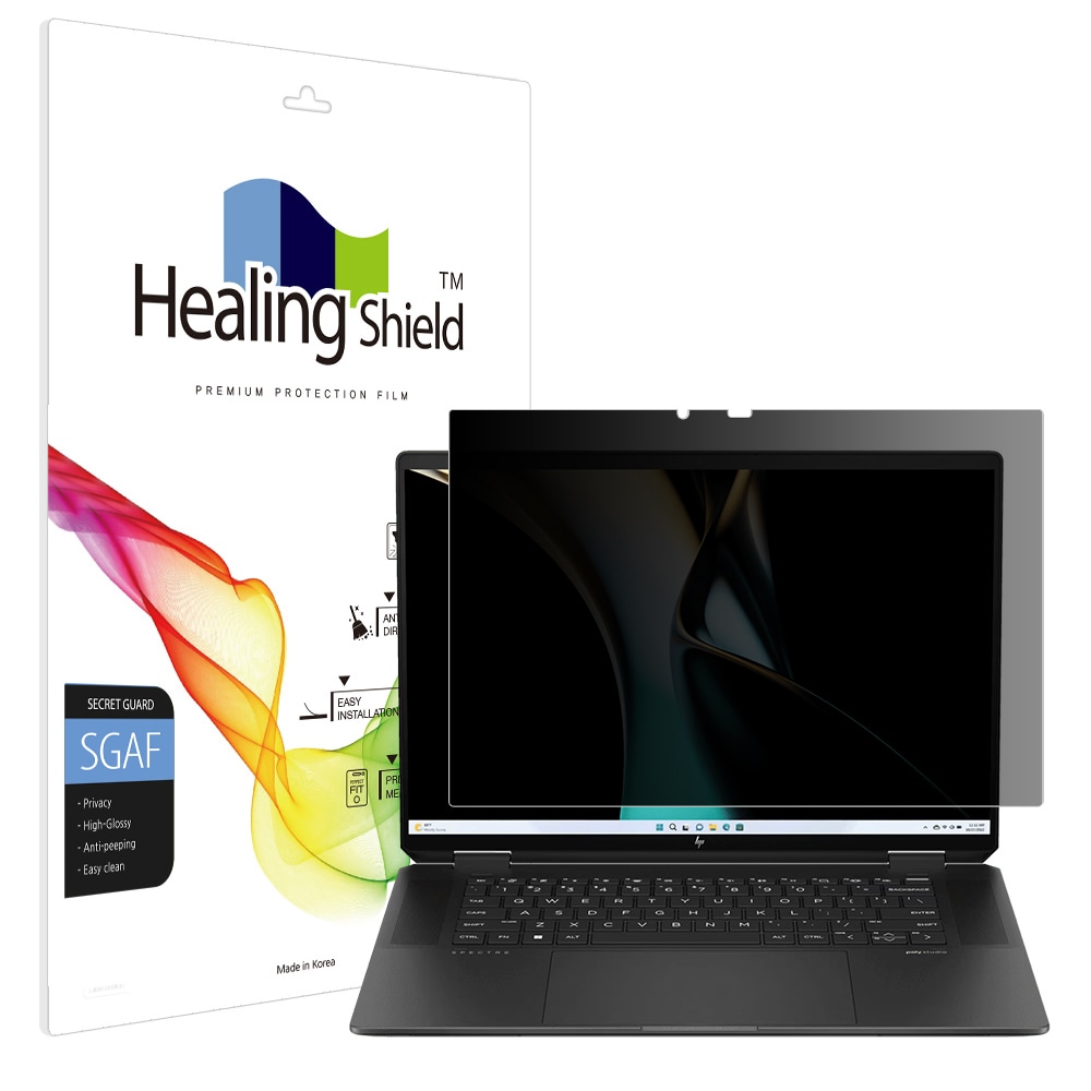 폰트리 힐링쉴드 HP 스펙터 X360 16-aa0008TX 프라이버시 고광택 사생활 보호필름