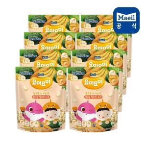 요미요미 유기농과자 노랑2단계 25GX8봉/쌀과자