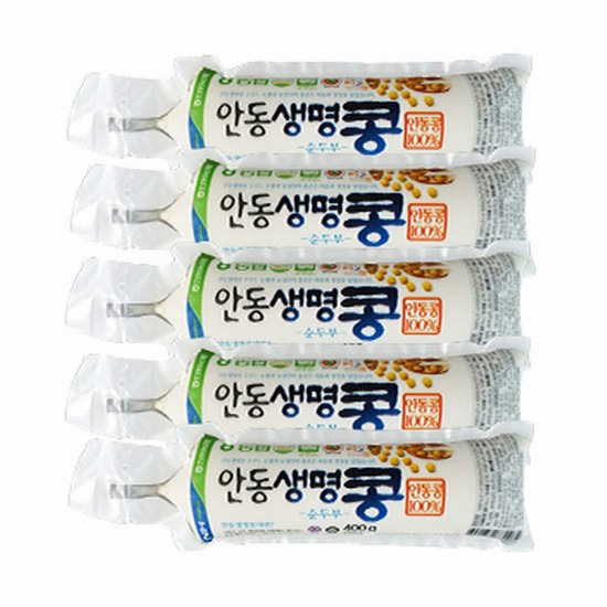 안동농협 안동생명콩 순두부 400g (5개)_이미지