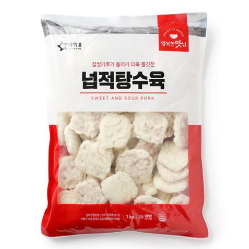 아워홈 행복한맛남 넙적탕수육 1kg