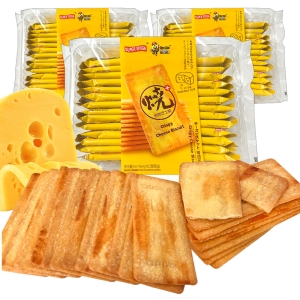 뉴트리365 3팩 78봉 슈퍼비비가 크리스피 치즈맛 비스킷 간식 과자