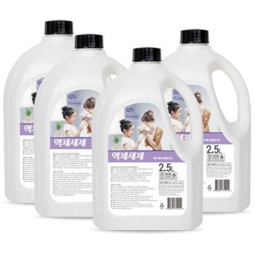  제이제이상사 프레워시 액체세제 2.5L [4개]