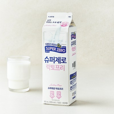 남양유업 맛있는우유 GT 슈퍼제로 락토프리 맛있는 우유 900ml (1개)_이미지