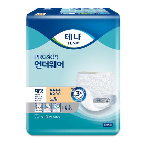 테나 언더웨어 노말 대형 10개 (1팩(10개))_이미지