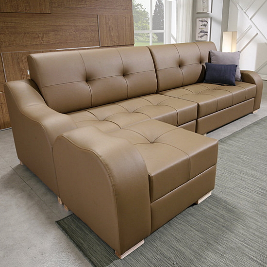 서광퍼니처  맥시 CL라텍스 가죽소파 4인용