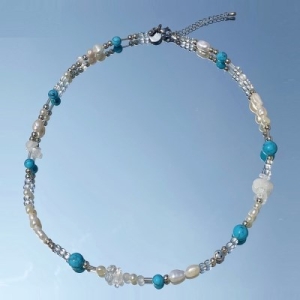 패션 트렌드 쥬얼리 조절 해바라기 펜던트 목걸이 기념일 선물 발렌타인 데이 02 Necklace_01 50cm