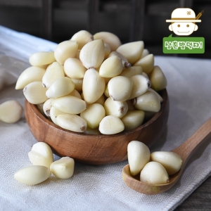  영흥농산영농조합 무안직송 황토밭 남도 깐마늘 대 1kg [1개]