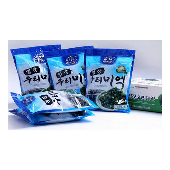 명천바다목장마을 염장미역 1kg (5개)_이미지