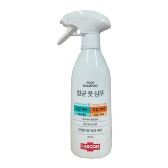 랩신 항균 풋<b>샴푸</b> 보습 410ml