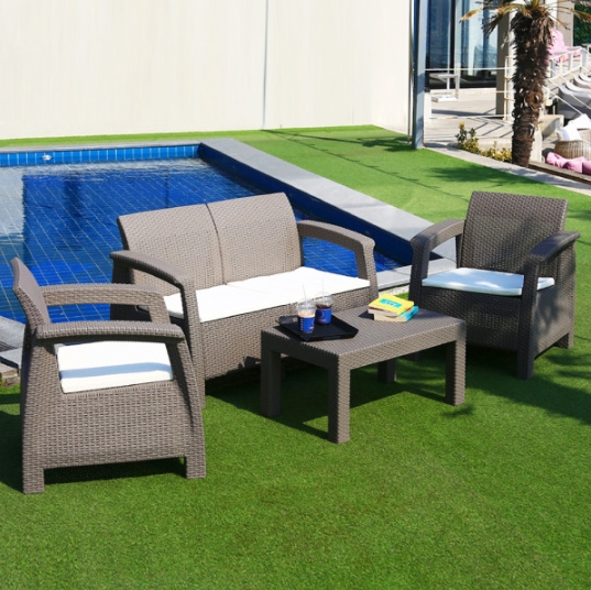 영가구 라트 피렌체 라탄 야외 테이블 800 (1인의자2개+2인의자1개)_이미지