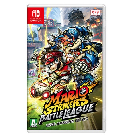 Nintendo 마리오 스트라이커즈 배틀리그 한글판 (SWITCH, 패키지칩)