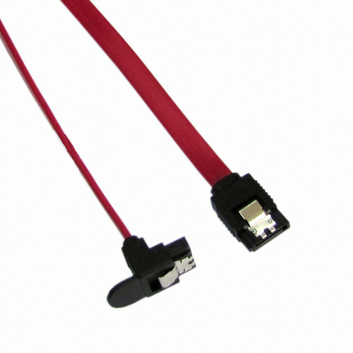 CableMaster SATA3(Lock ㄱ자형) 6Gbps Flat 케이블 (CM-SA310L, 1m)