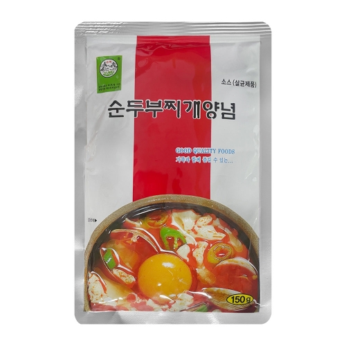 송학 순두부찌개 양념 150g