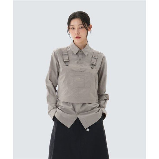 스노우피크 클랜드 슬리브리스 베스트 S26MWDVE13FG_이미지