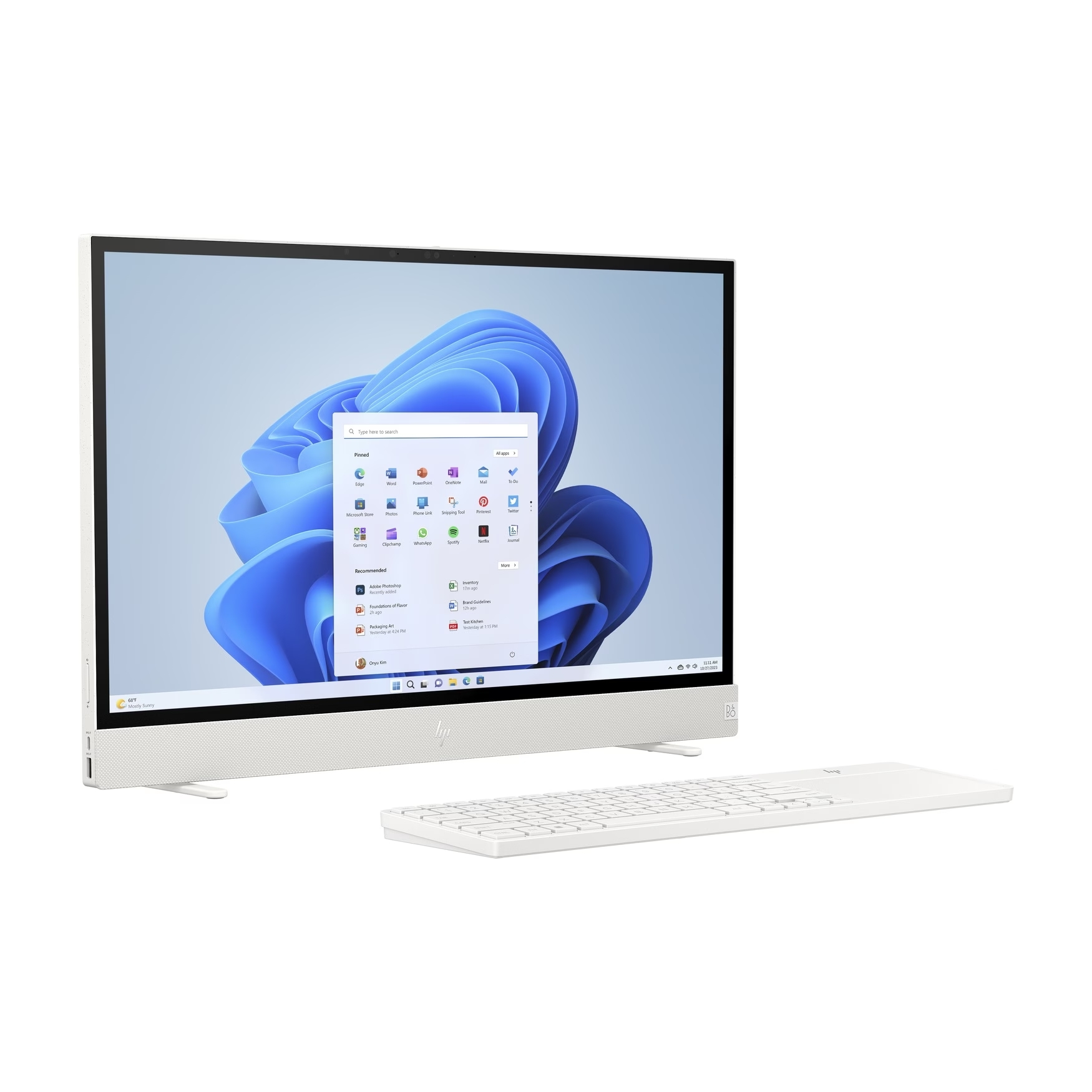 Npay 6% 추가할인 HP 이동식 일체형PC Envy Move 24-cs0002KR 인텔 i3-1315U 8GB 4TB WIN11 D