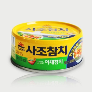 사조대림 야채 참치 안심따개 100g (12개)