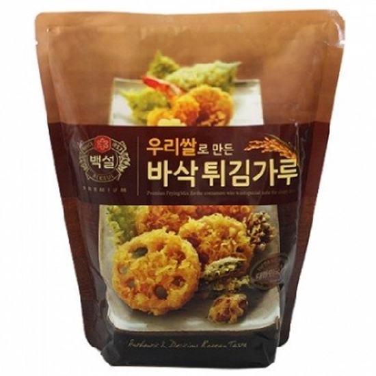 백설 우리쌀로 만든 바삭 튀김가루 1kg (2개)_이미지