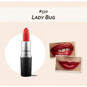 MAC 510 레이디 버그 매트 레트로 립 파우더 키스 3g
